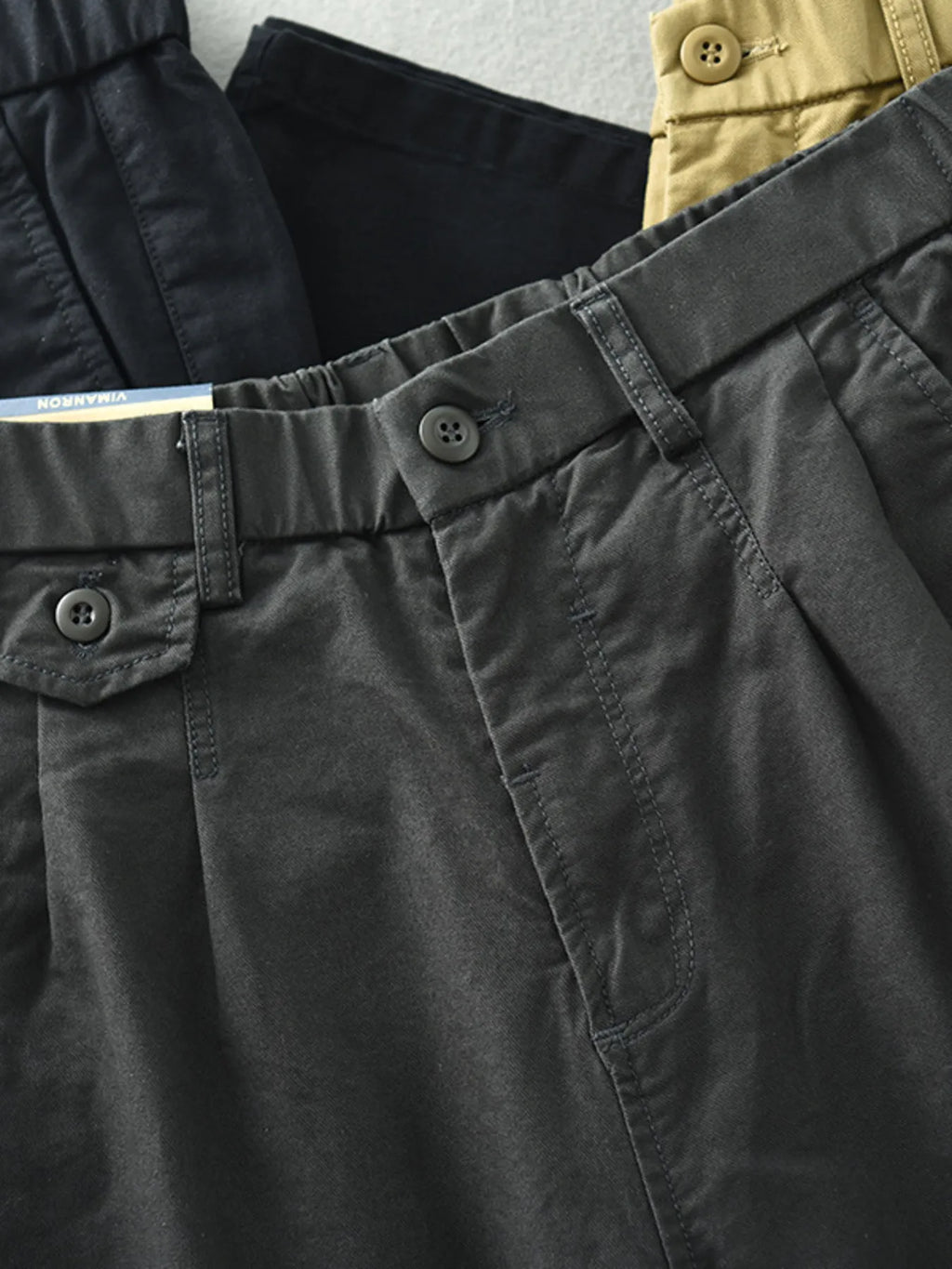 Men's Plus Size Wide Leg Pants