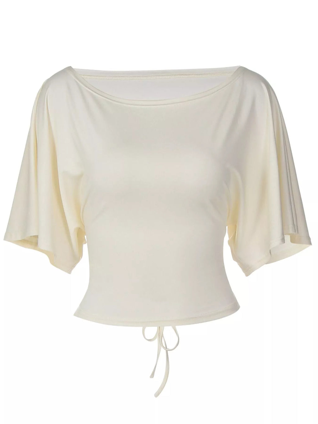 Boat Neck Short Sleeve T-Shirt