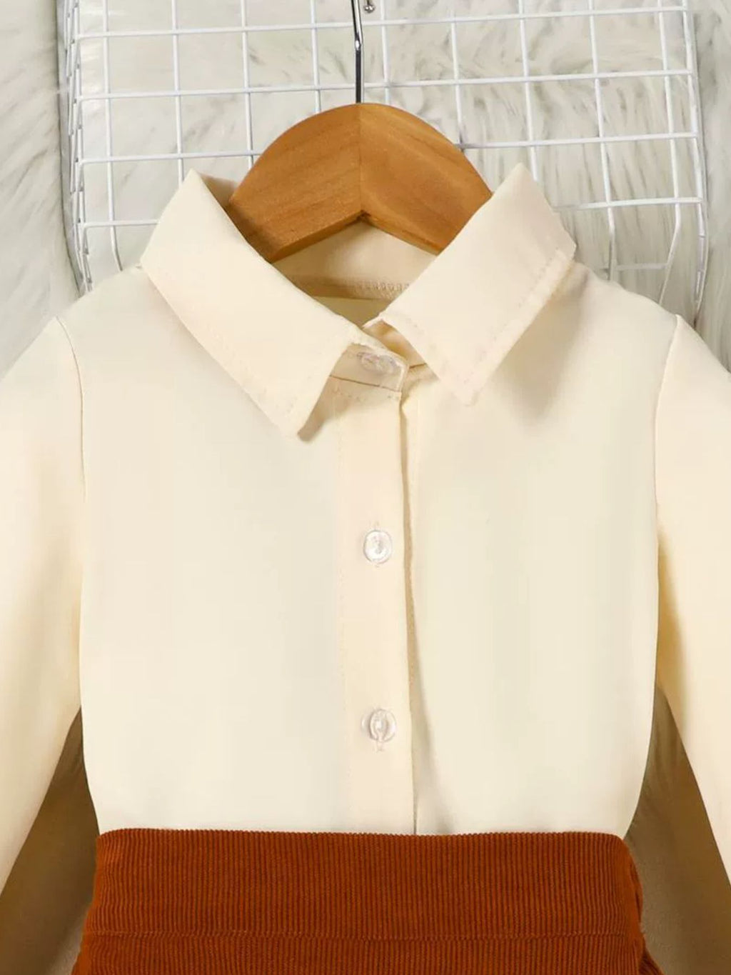 Children's Flounce Sleeve Shirt and Skort Set