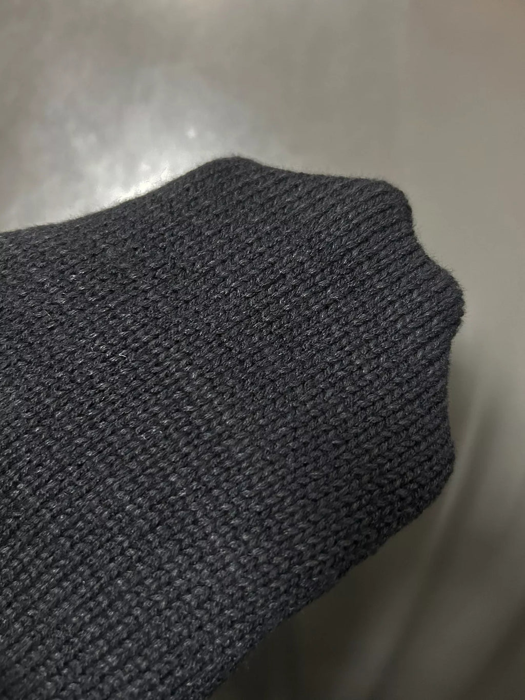 Studded Single Shoulder Knit Top