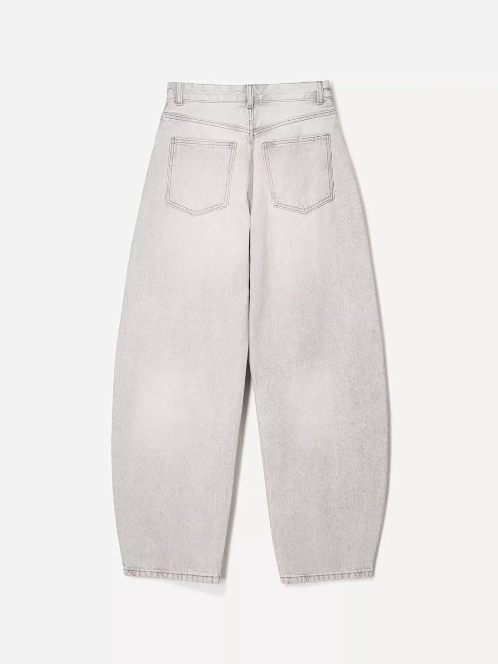Wide Leg Washed Jeans