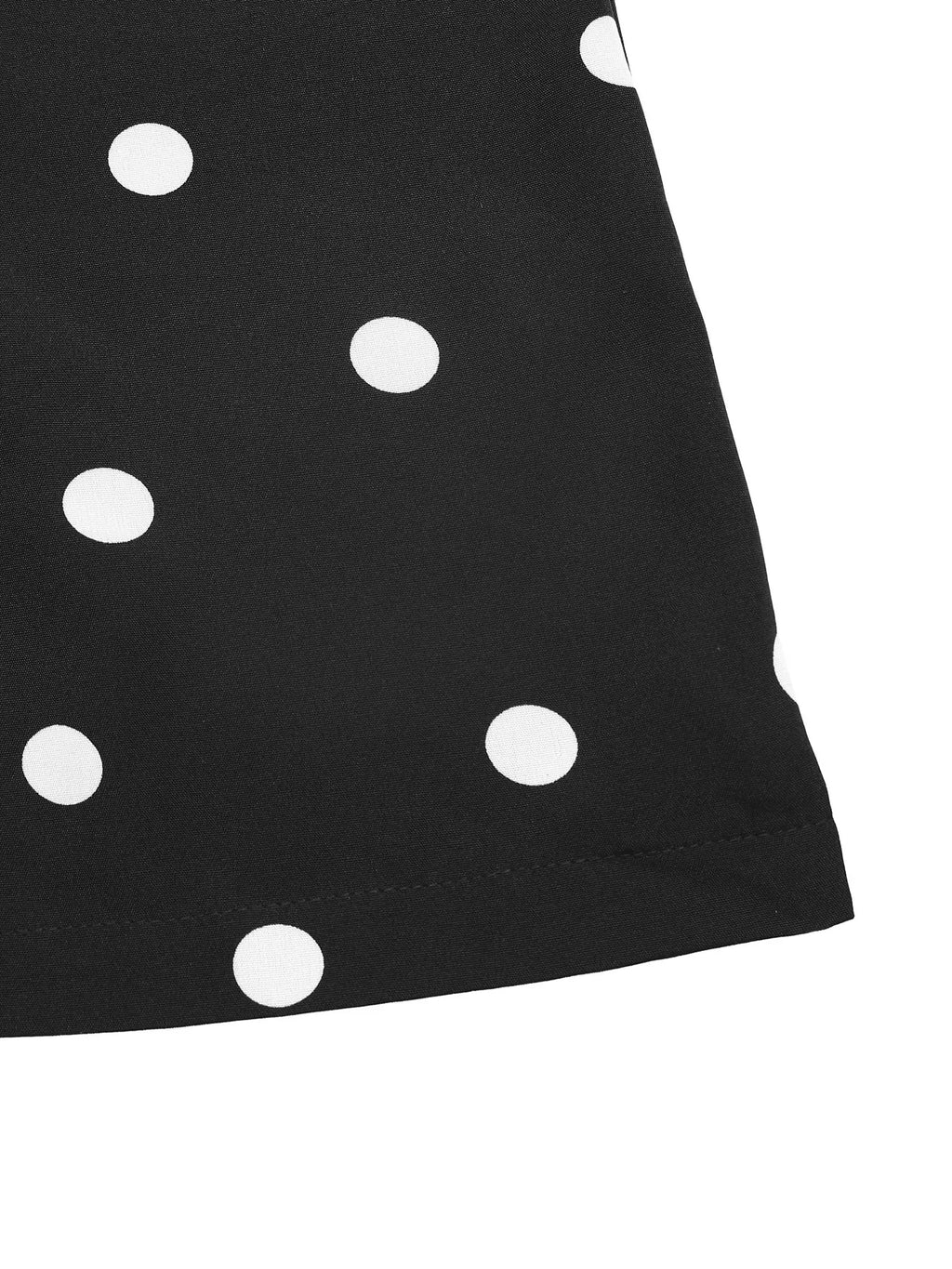 Polka Dot Strapless Wide Leg Jumpsuit