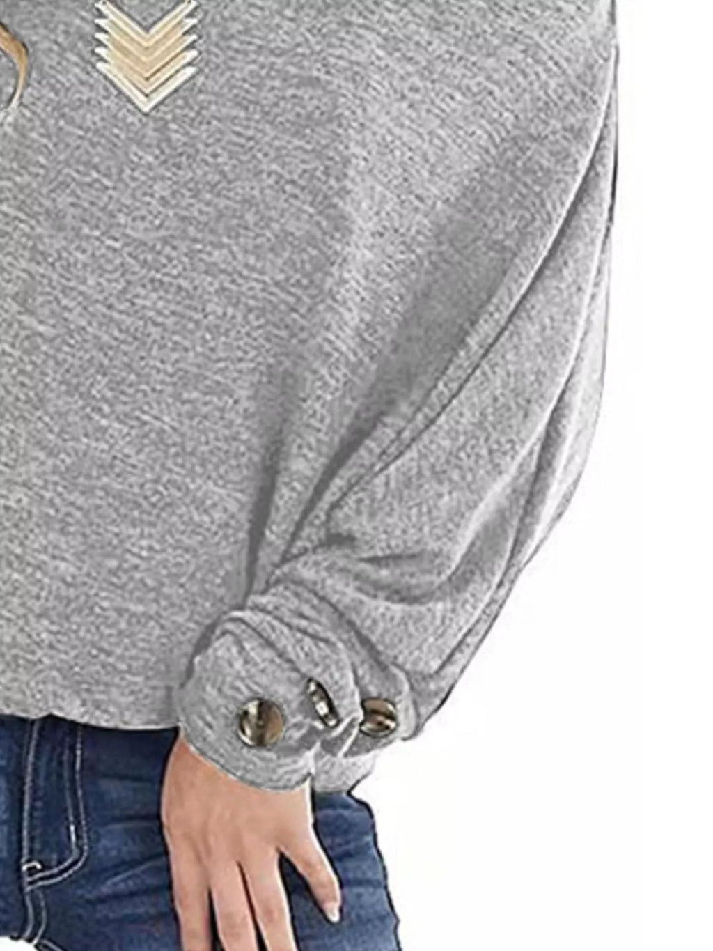 One Shoulder Long Sleeve T-Shirt