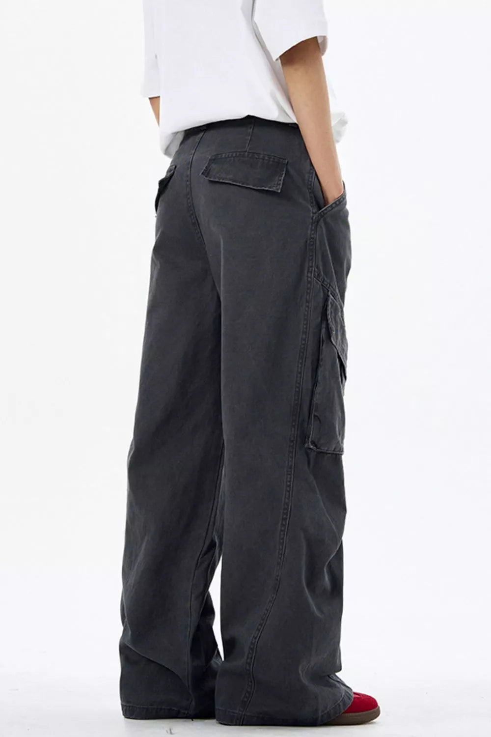 Men's Loose Fit Multi-Pocket Cargo Pants