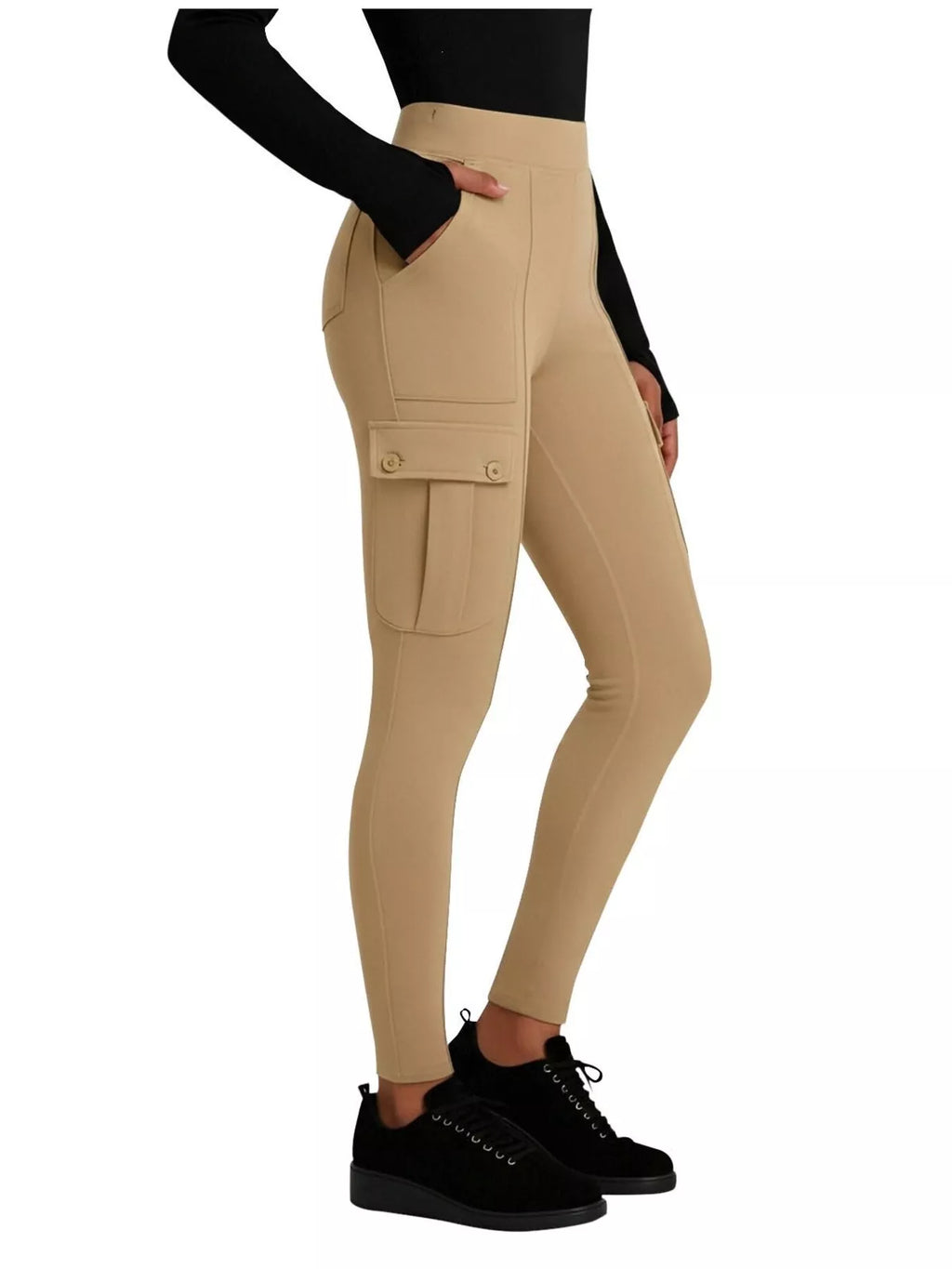 High Waist Active Pants