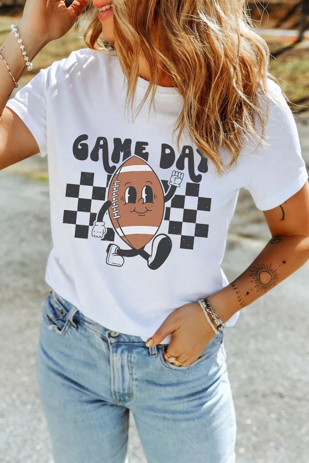 Game Day Football Graphic T-Shirt