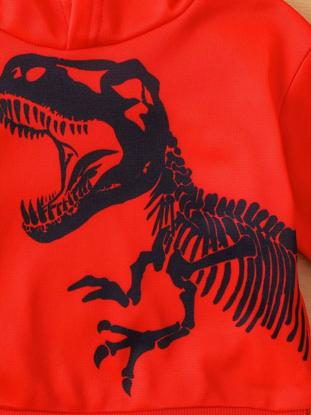 Children's Dinosaur Long Sleeve Hoodie and Pants Set