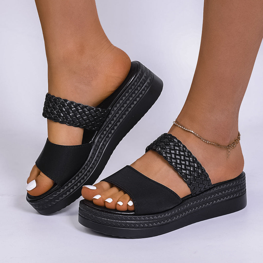 Open Toe Platform Sandals