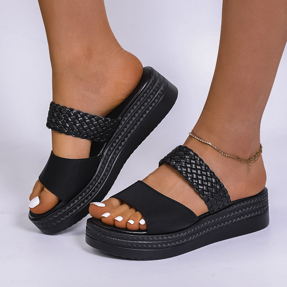 Open Toe Platform Sandals