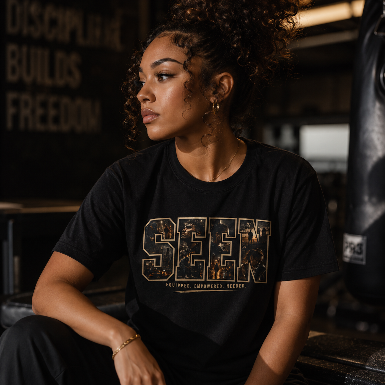 SEEN. Acronym Graphic Tee — Faith Identity Streetwear