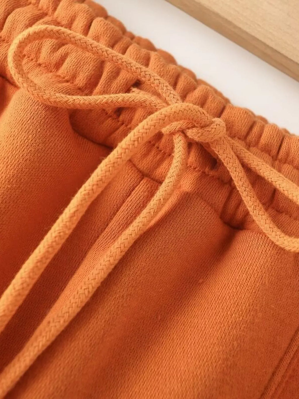 Zip Up Top and Drawstring Pants Two-Piece Set