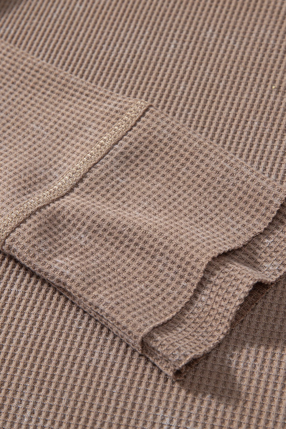 Button Detail Long Sleeve Top