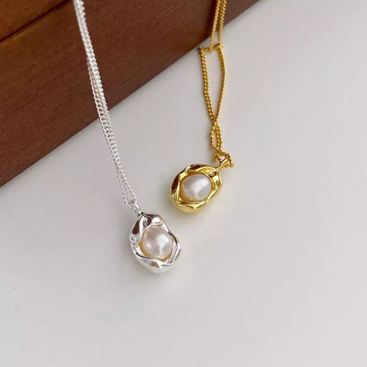 Pearl 925 Sterling Silver Necklace