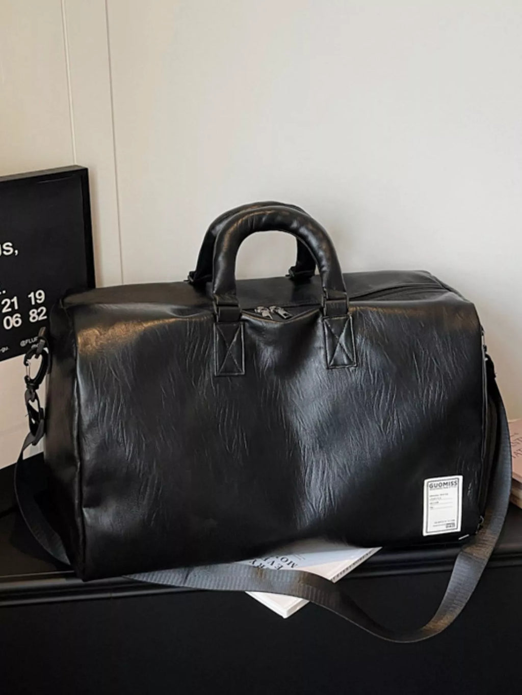 Large Capacity Leather Travel Bag
