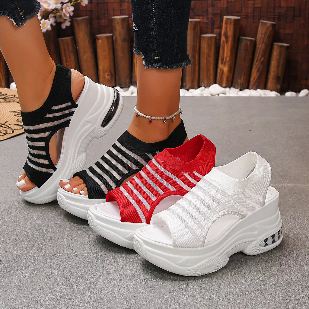 Open Toe Platform Sandals