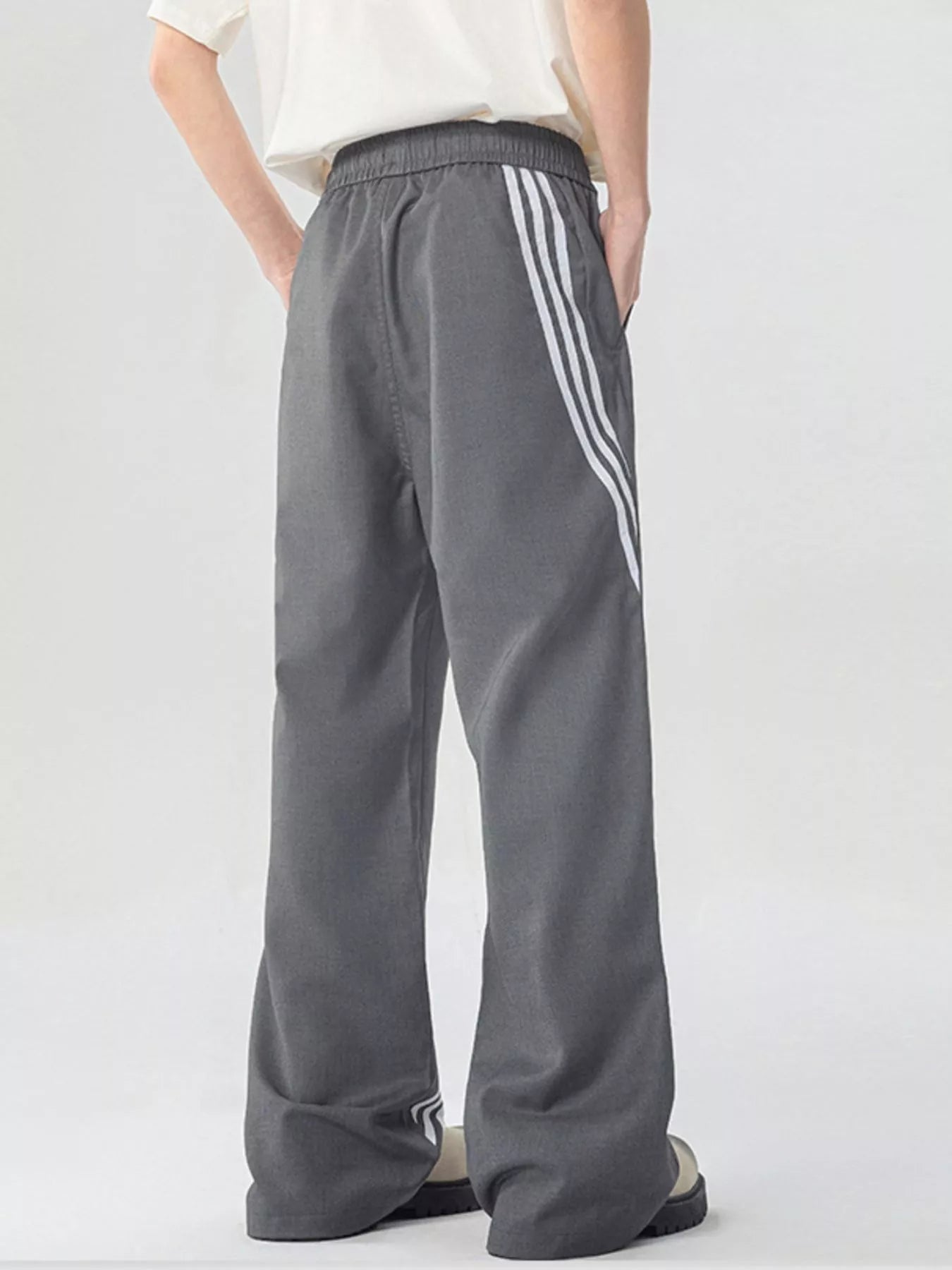 Men's Full Size Wide Leg Pants Plus Size