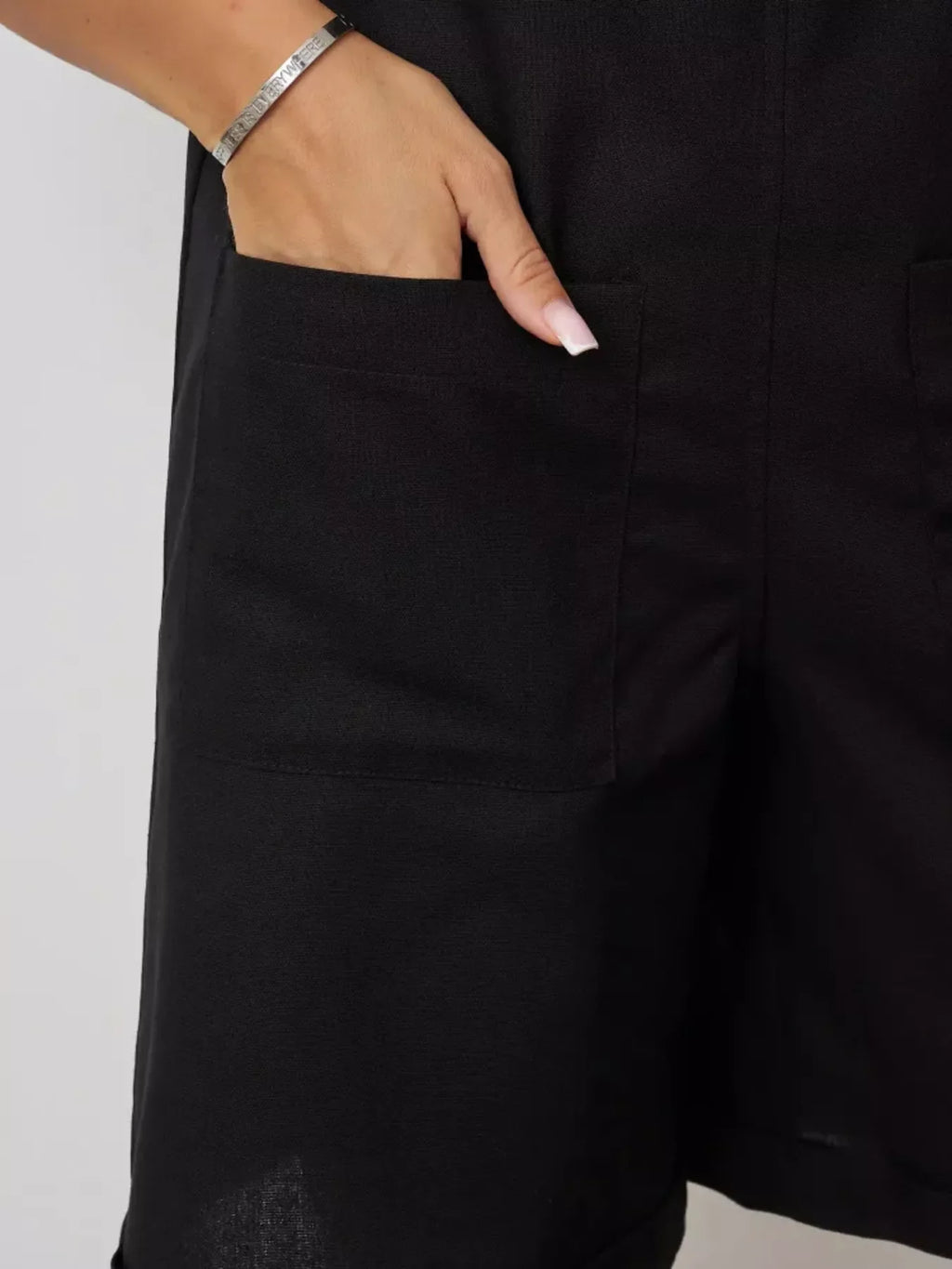 Sleeveless Tie-Strap Romper