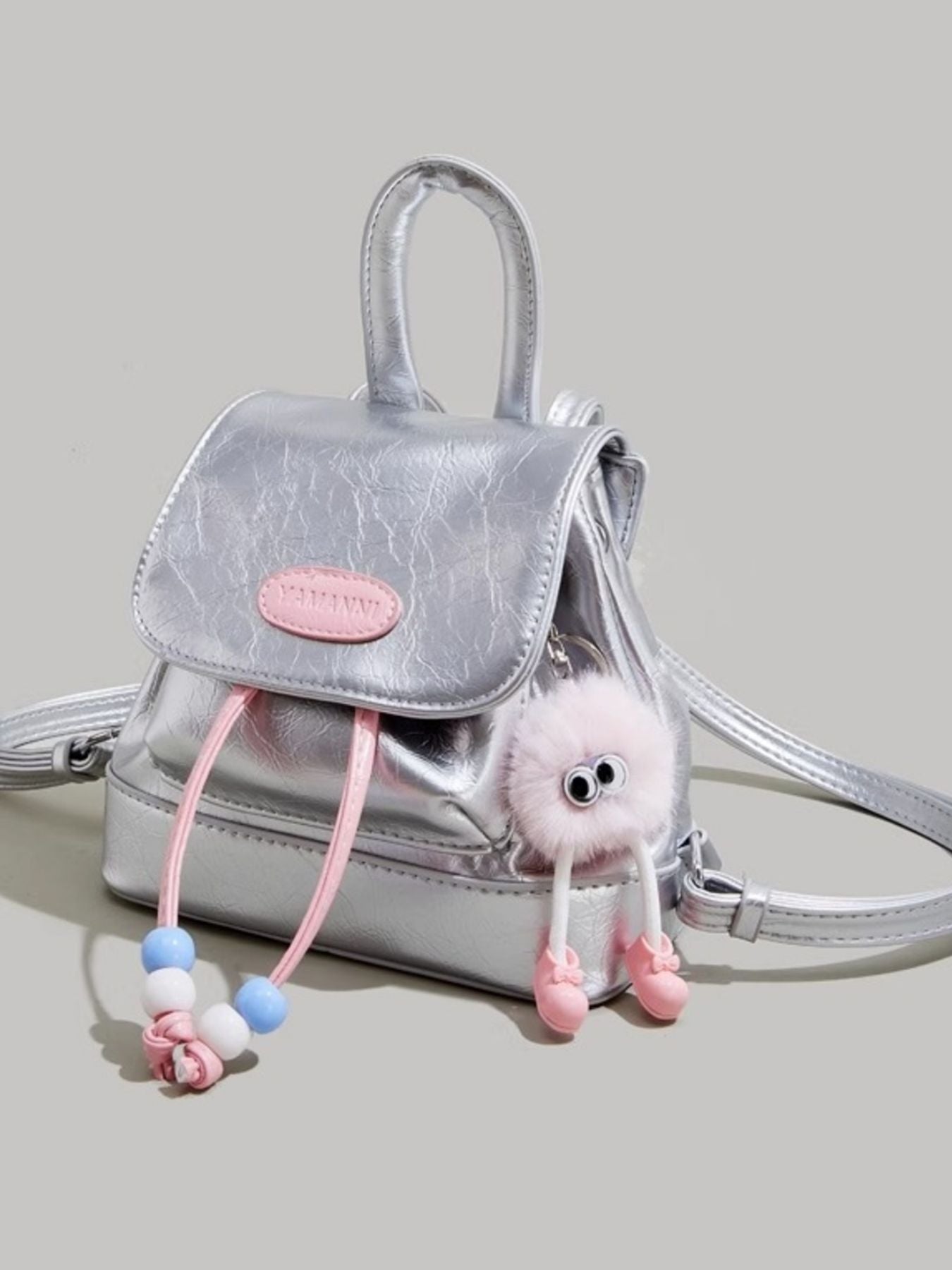Lightweight Contrast Backpack Bag