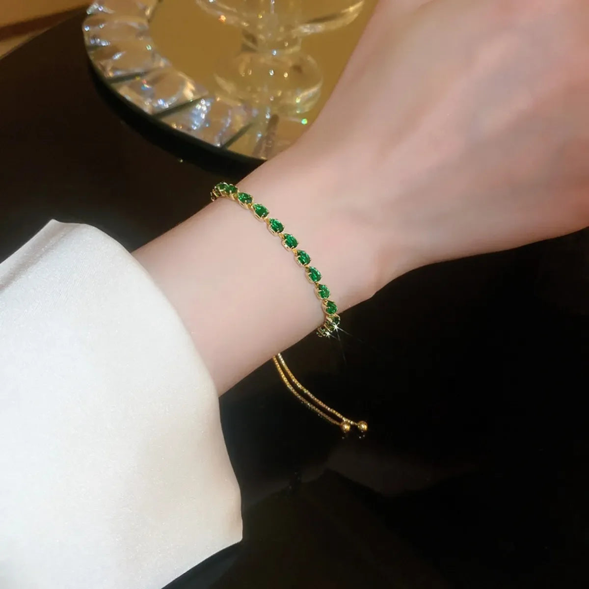 Alloy Zircon Bracelet