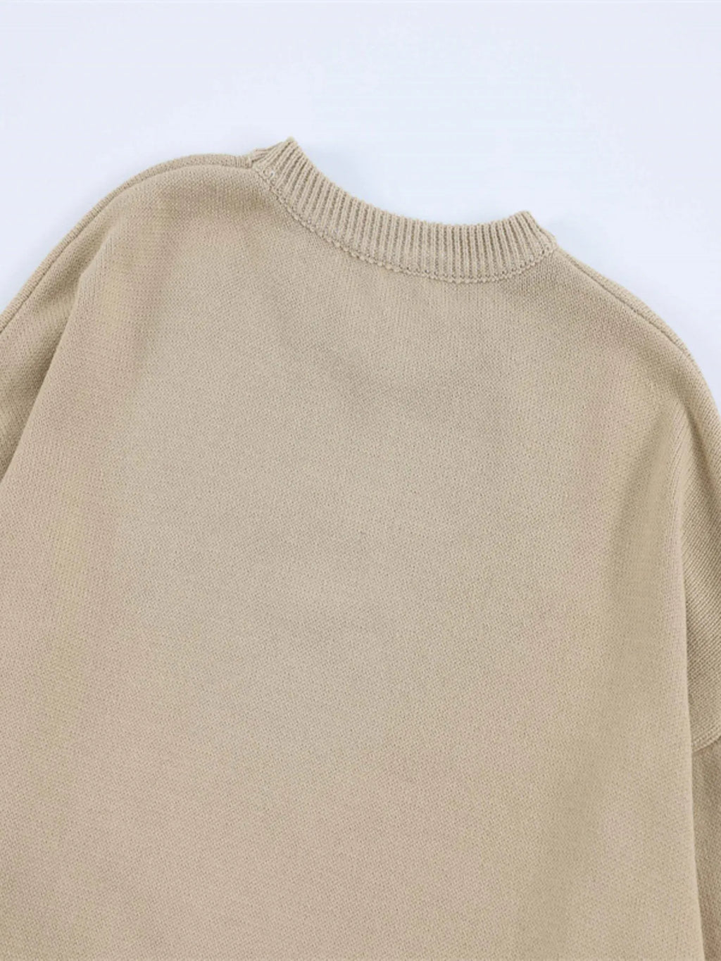 Men's Joker Round Neck Long Sleeve Sweater