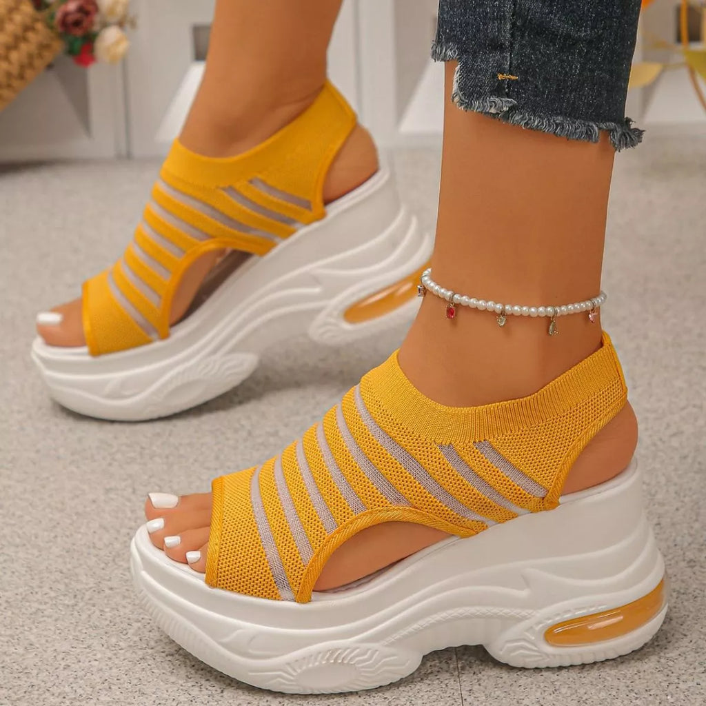 Open Toe Platform Sandals