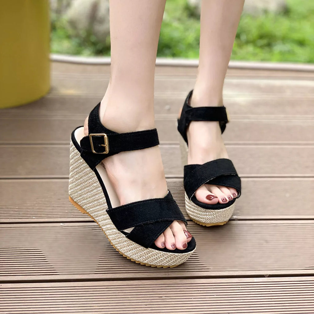 Open Toe Wedge Sandals