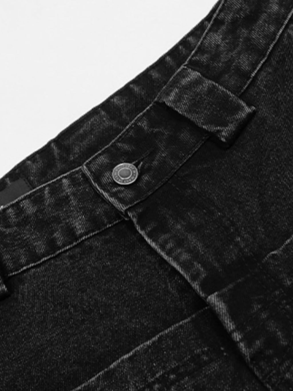 Men's Wide Leg Denim Jeans