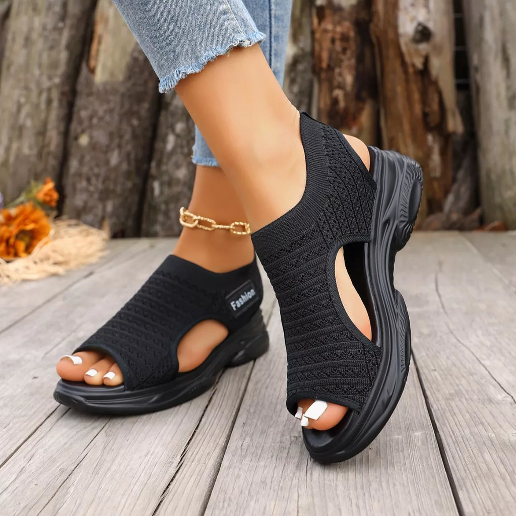 Open Toe Platform Sandals
