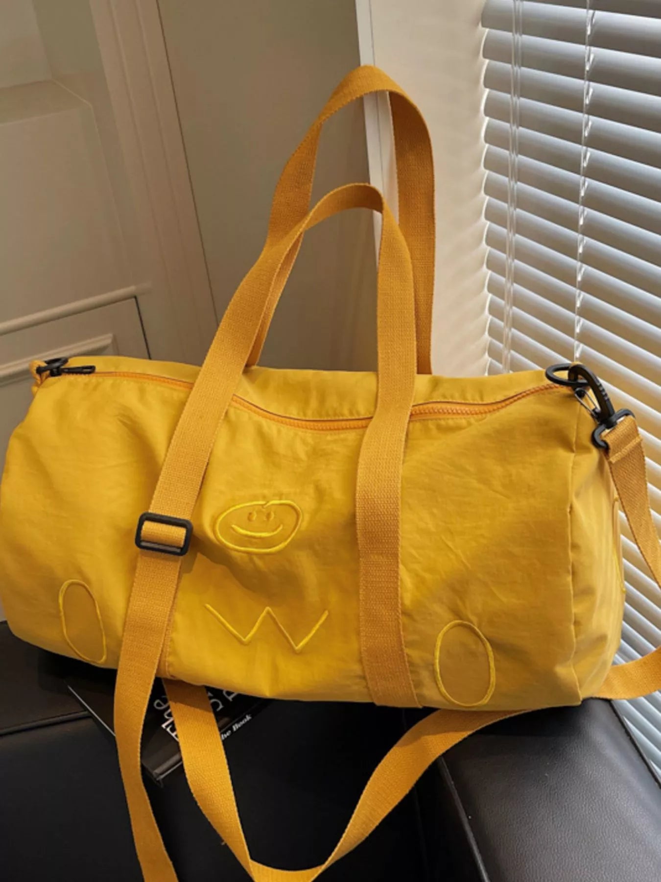 Smiley Face Duffle Bag
