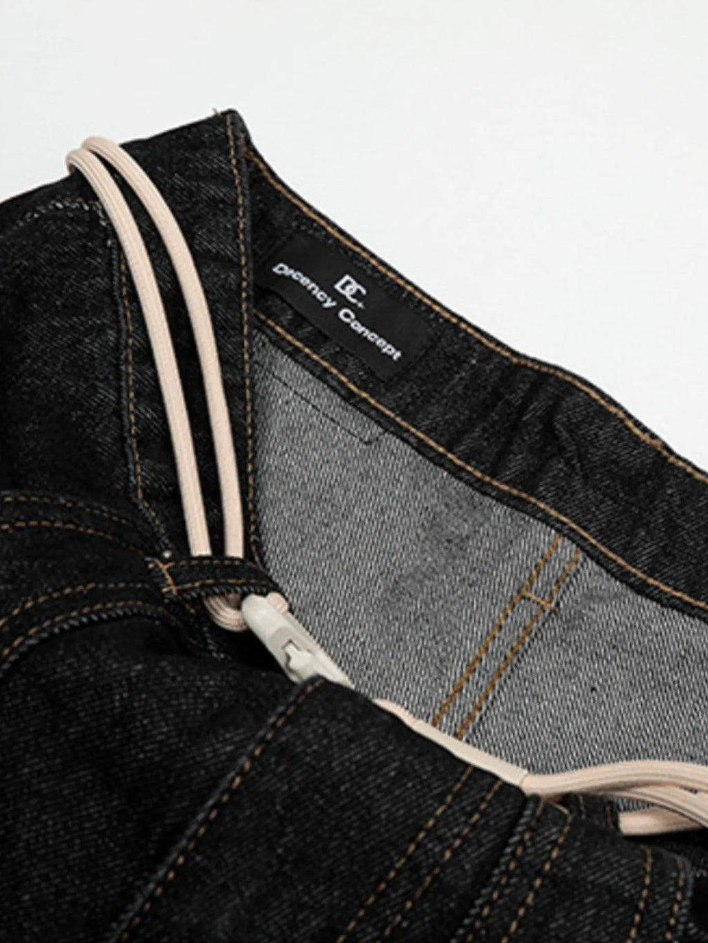 Men's High-Waisted Wide-Leg Jeans