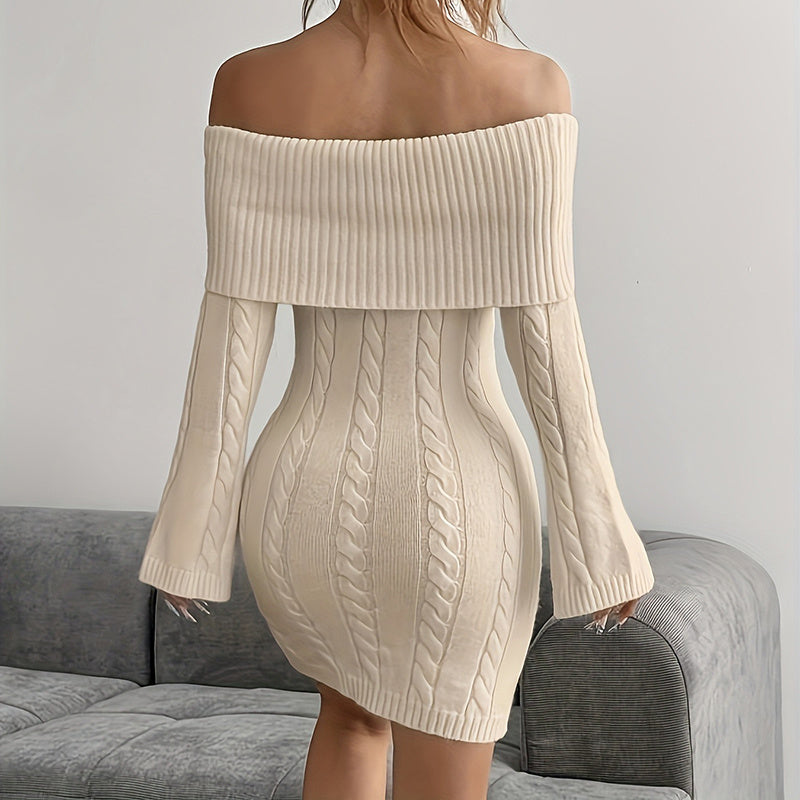 Women’s Off Shoulder Bodycon Dress