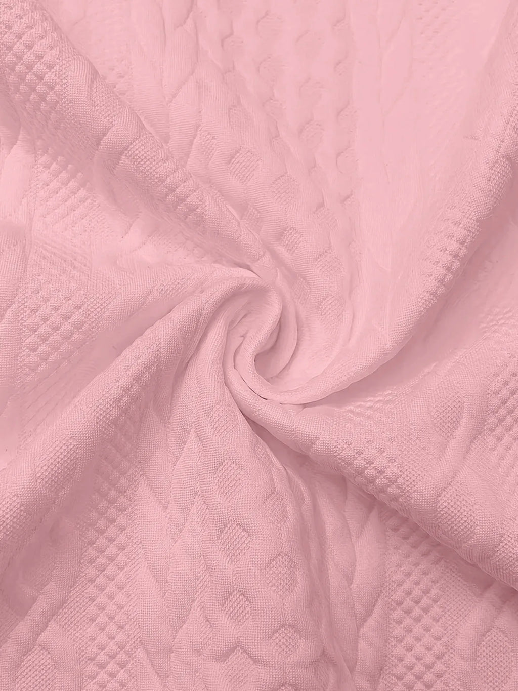 Texture Zip Up Long Sleeve Jacket