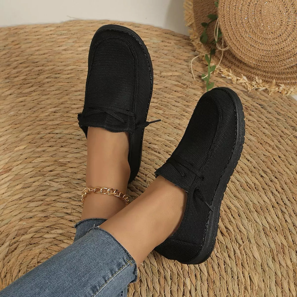 Round Toe Slip-Ons