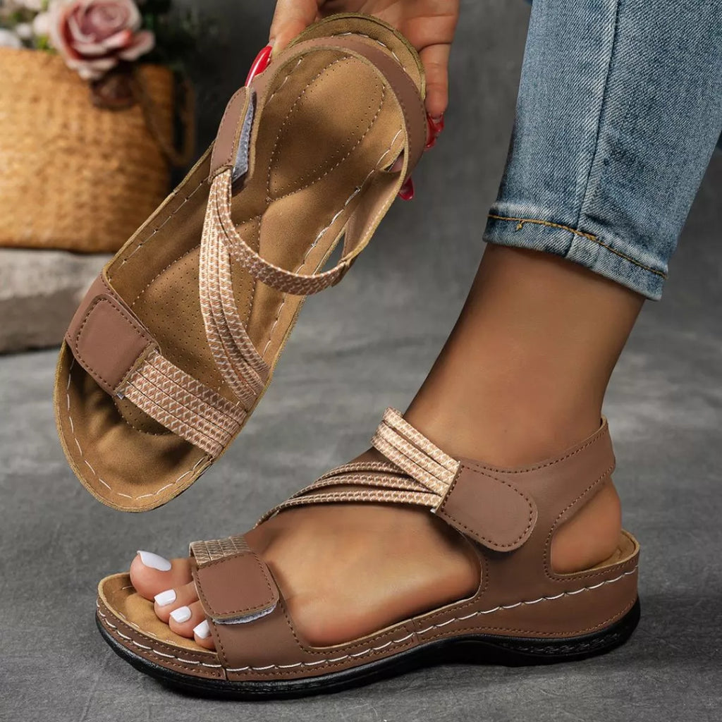 Open Toe Wedge Sandals