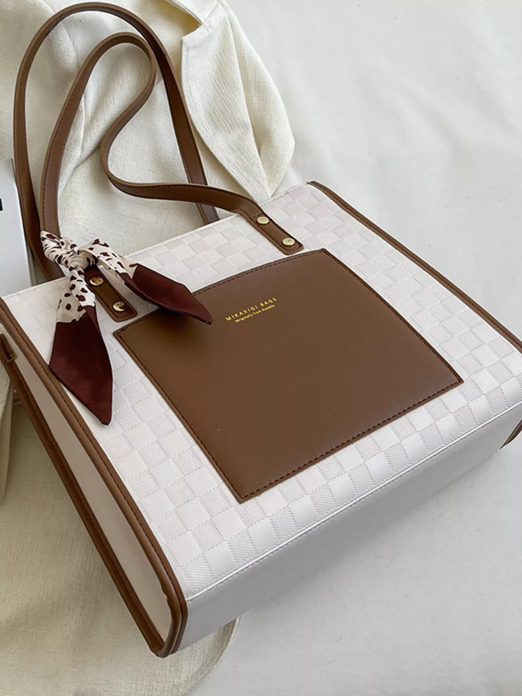 Color Block Shoulder Bag
