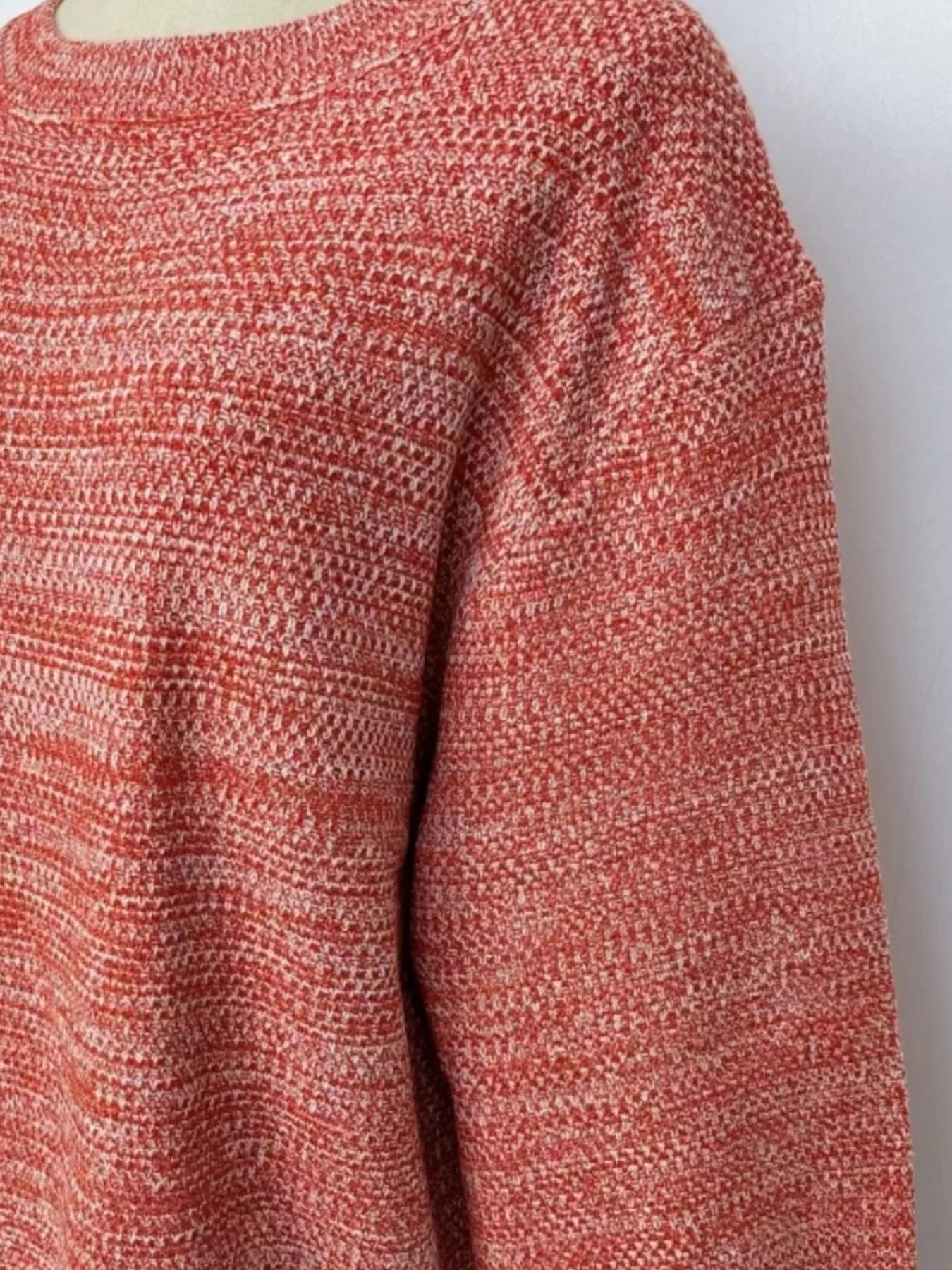 Round Neck Long Sleeve Sweater