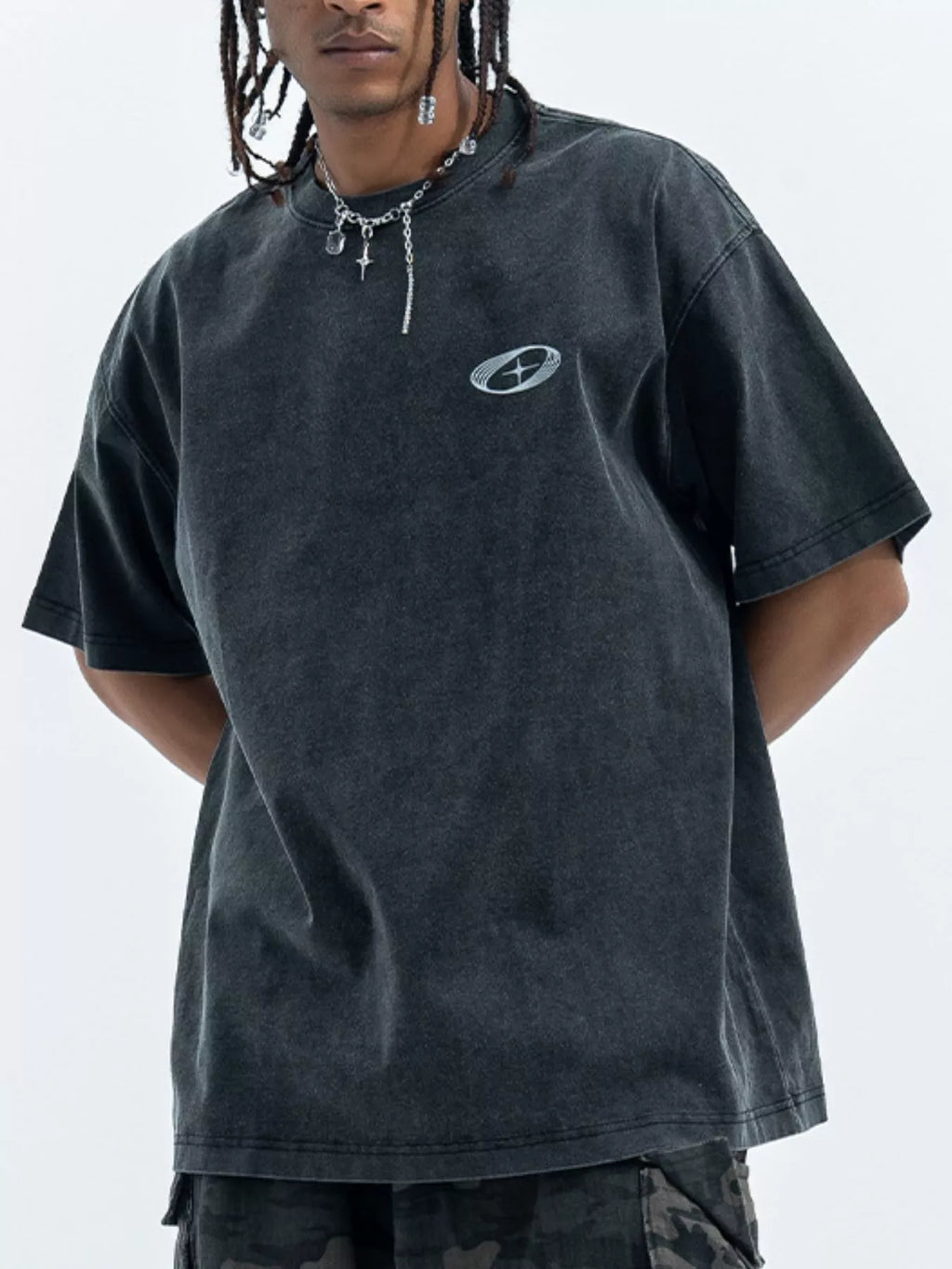 Men's Round Neck Oversized T-Shirt