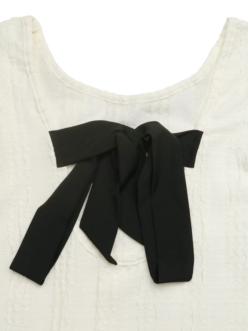 Textured Ruffle Sleeve Slim Fit Top