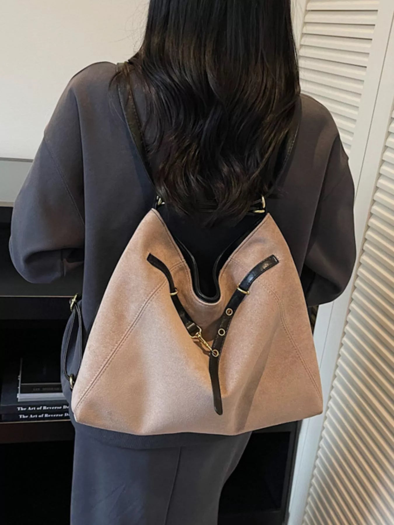 Convertible Adjustable Strap Backpack Bag