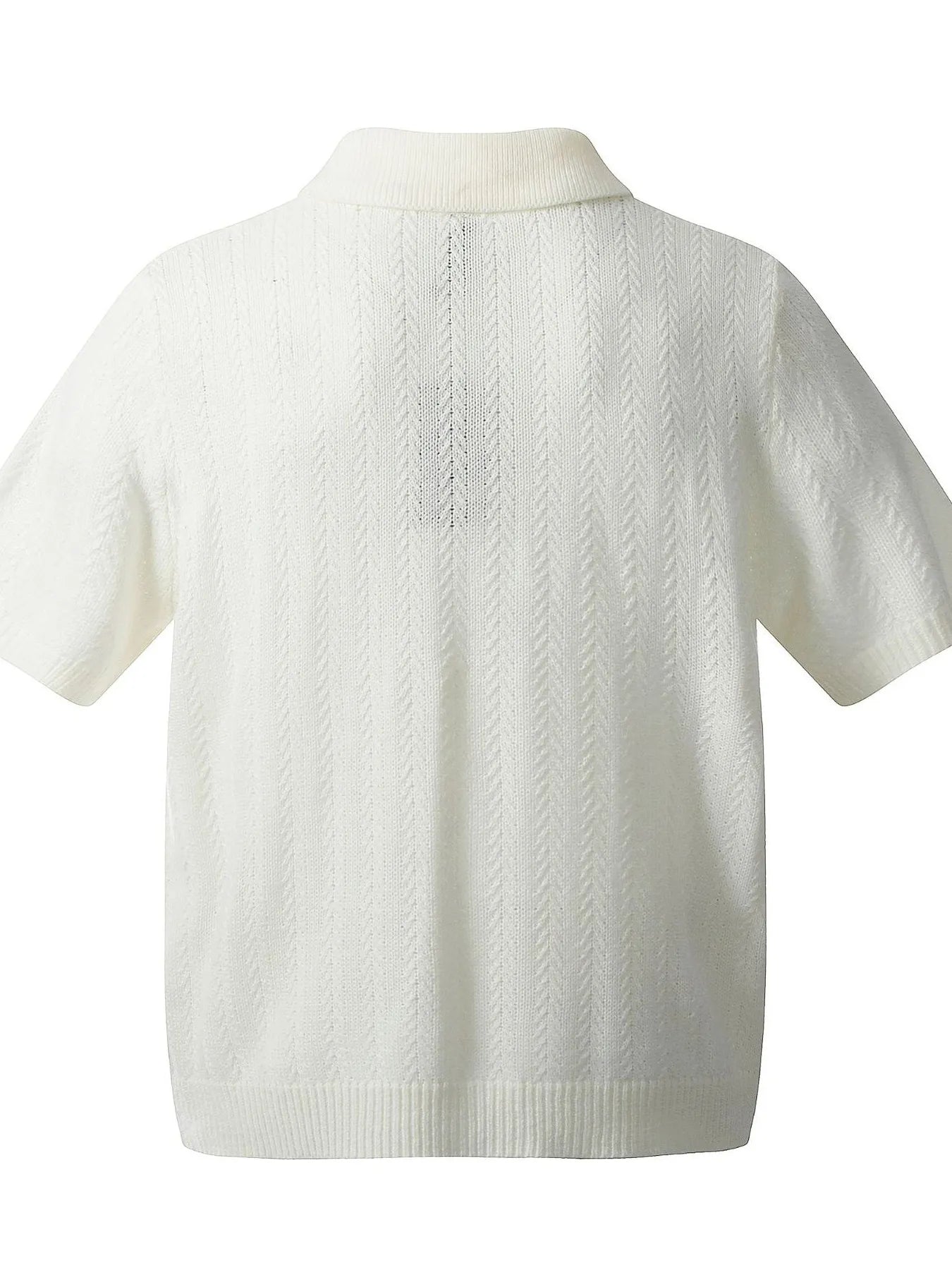 Men's Button Detail Short Sleeve Polo