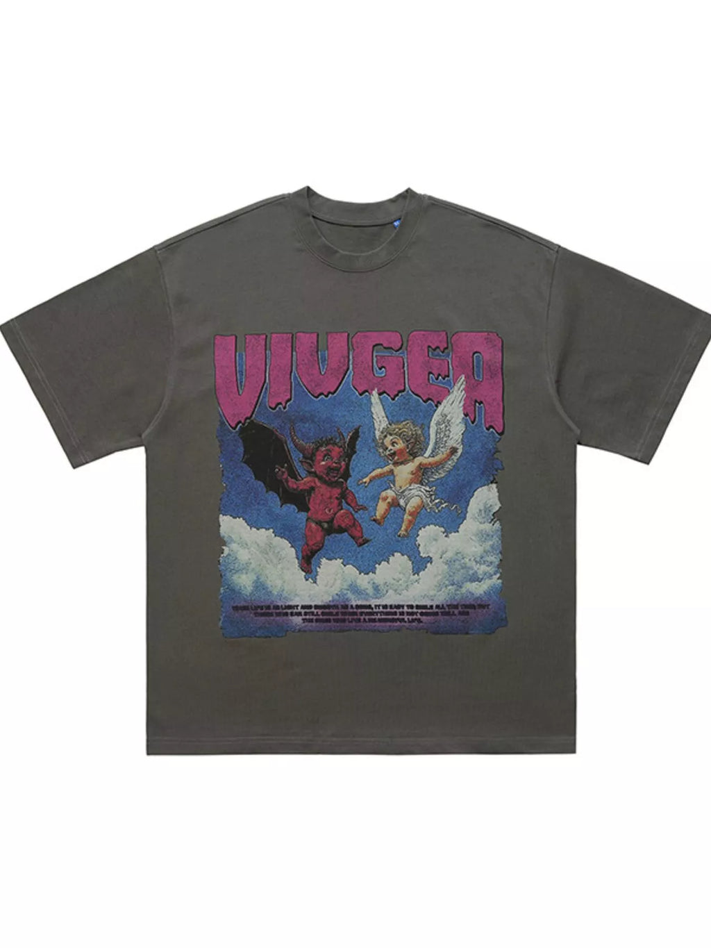 Men's Graphic Round Neck Short Sleeve T-Shirt