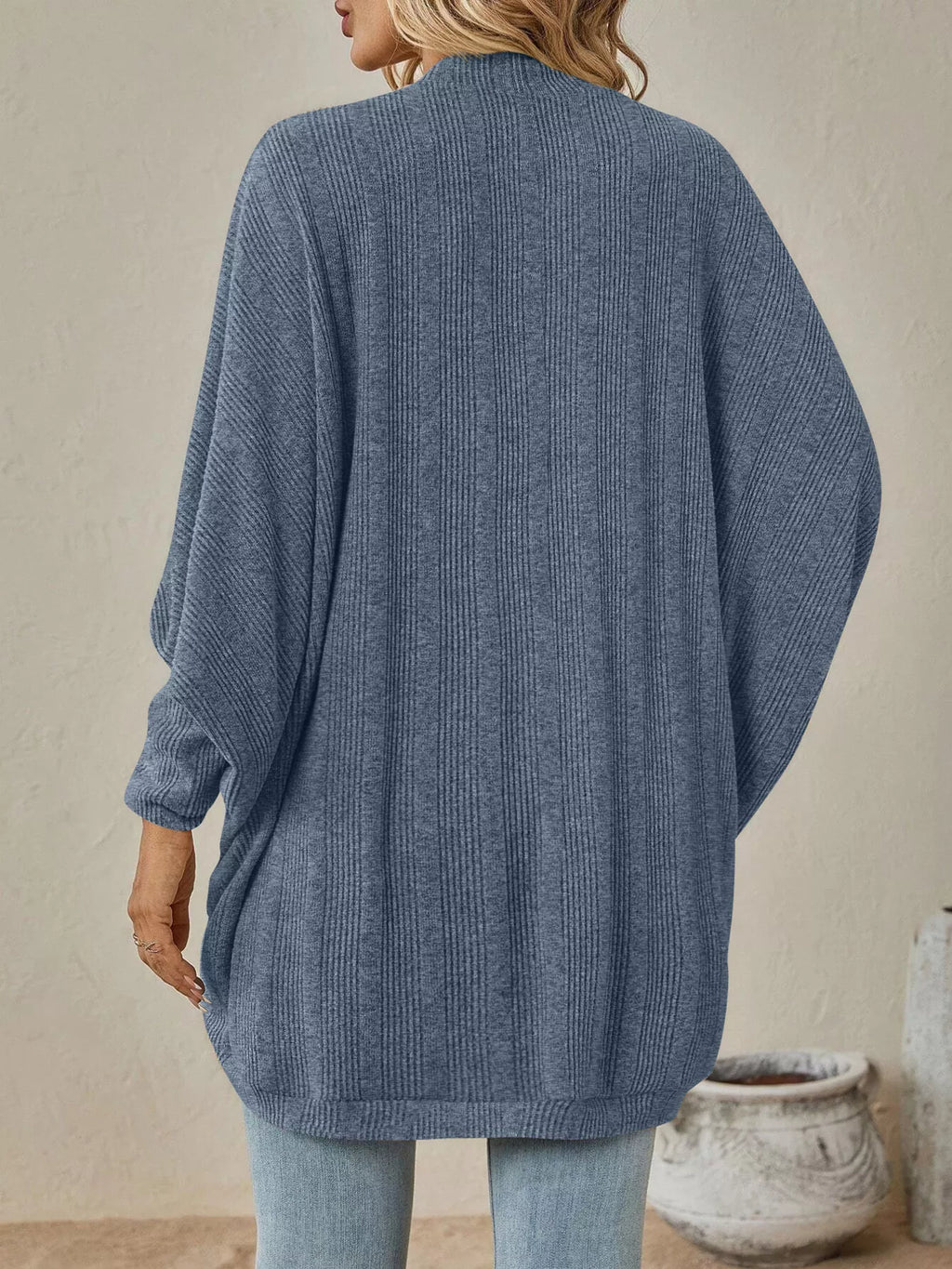 Open Front Cocoon Cardigan