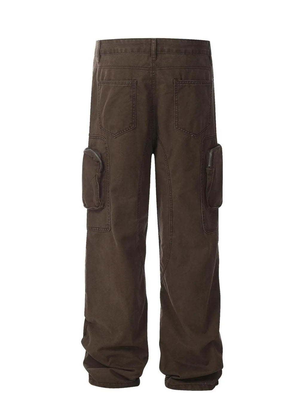 Men's Cargo Jeans with Multi-Pocket
