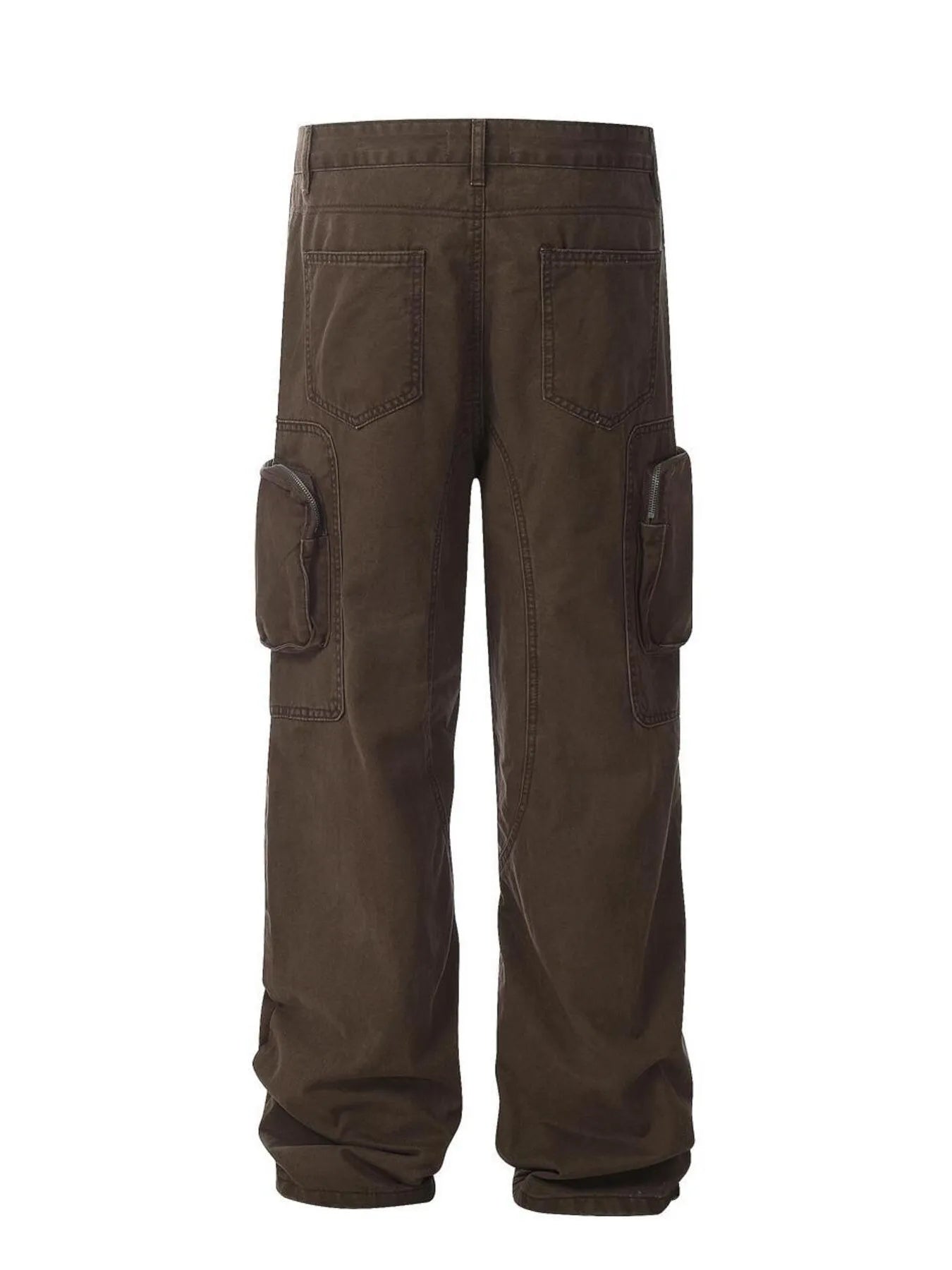 Men's Cargo Jeans with Multi-Pocket