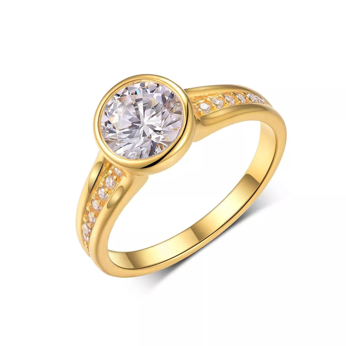 1.2 Carat Moissanite 925 Sterling Silver Ring