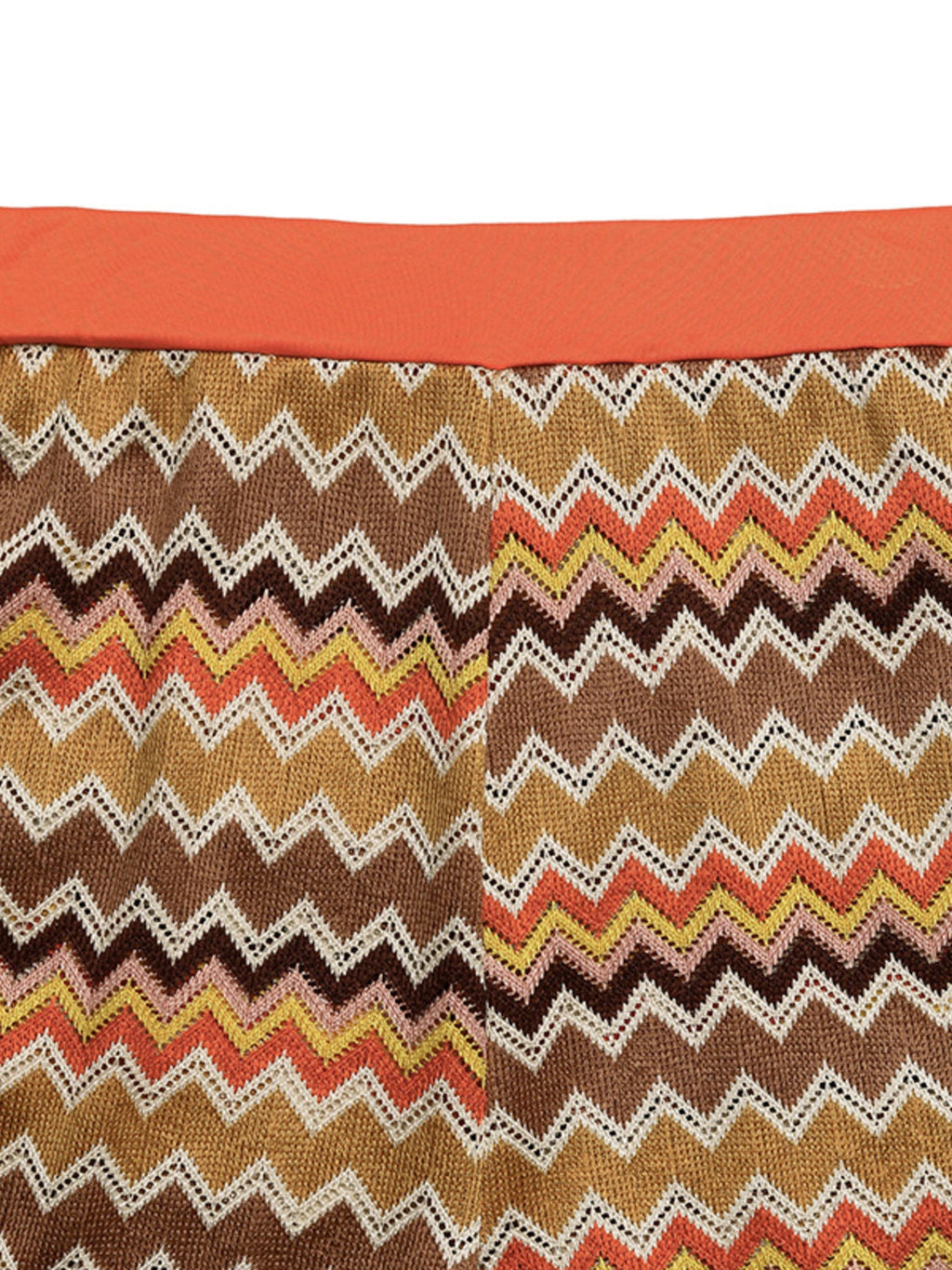 Zigzag Knit Tank Top and Shorts Set