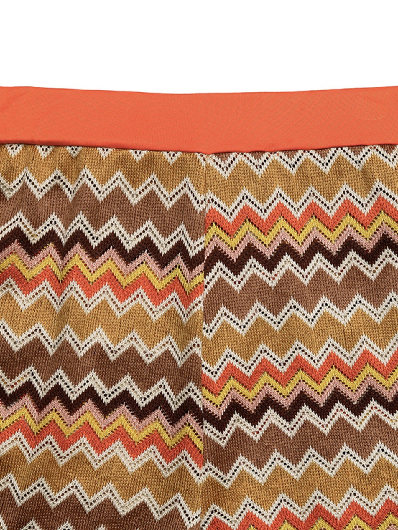 Zigzag Knit Tank Top and Shorts Set