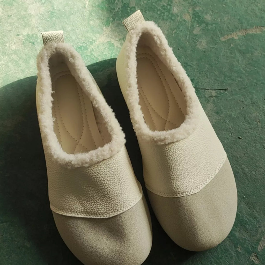 Plush-Lined Slip-Ons