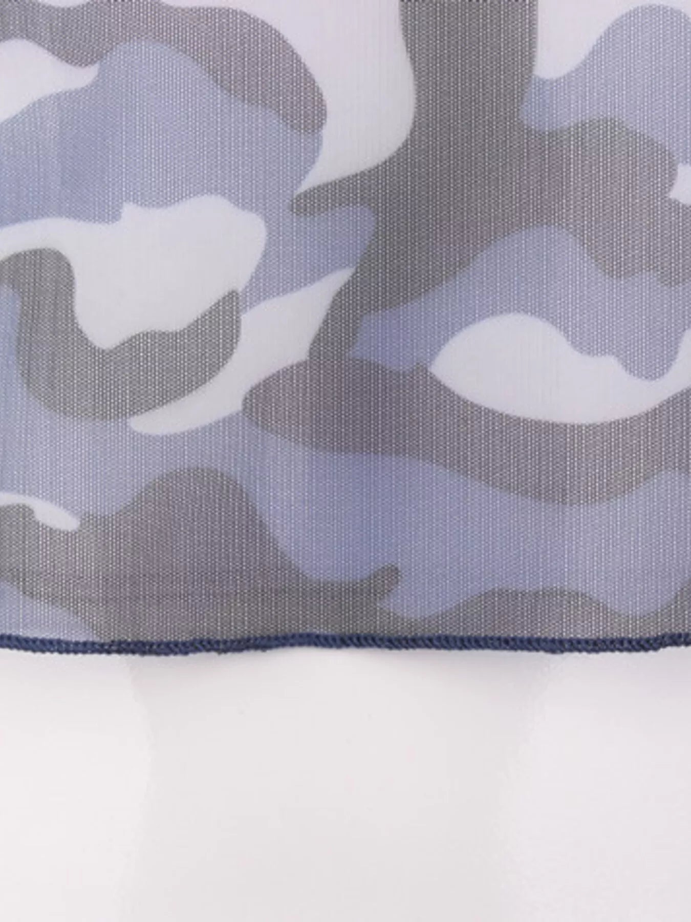 Camouflage Mesh Long Sleeve T-Shirt