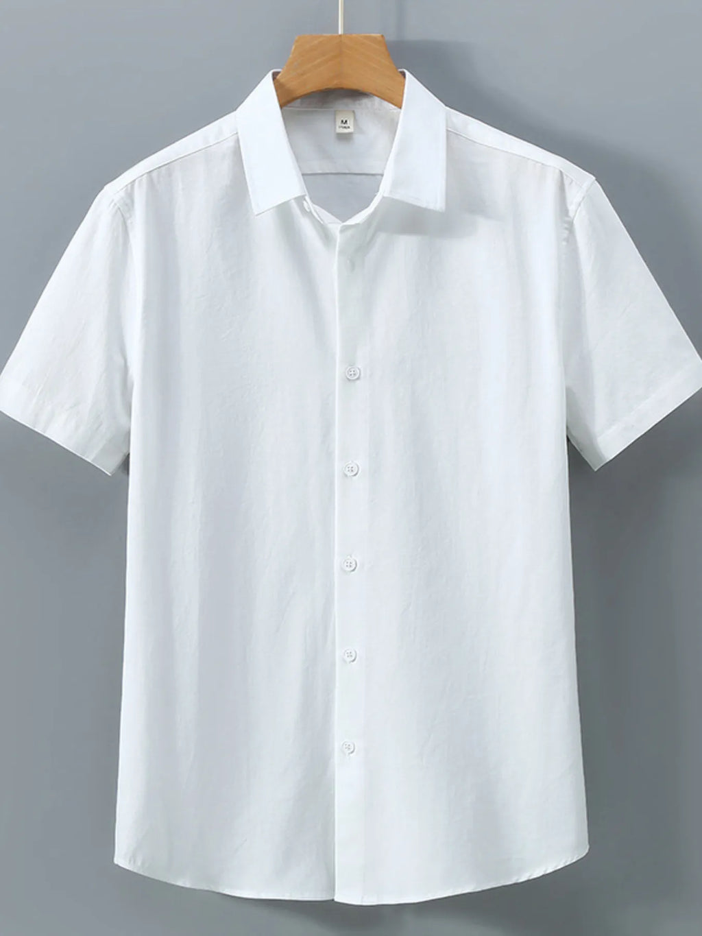 Men's Plus Size Short Sleeve Casual Shirt